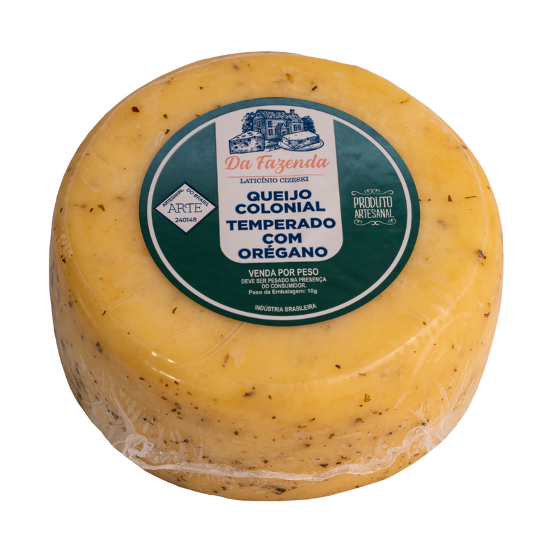 Queijo Colonial com Orégano